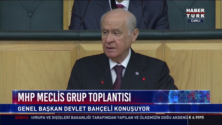 MHP Genel Başkanı Devlet Bahçeli grup toplantısında konuştu