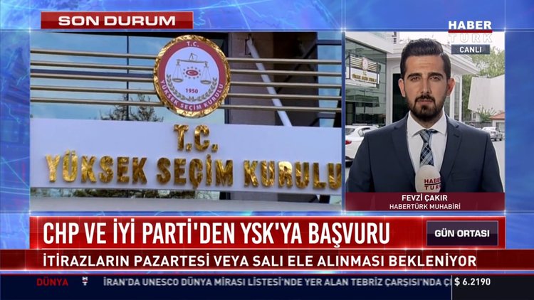 CHP ve İYİ Parti'nin itirazları haftaya görüşülecek