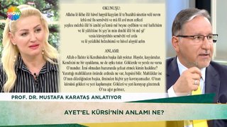 Mustafa karataş Ayet'el Kürsi'nin Anlamı ne sorusunu yanıtladı.