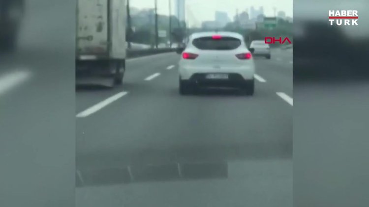 TEM'de baltalı sürücü terörü