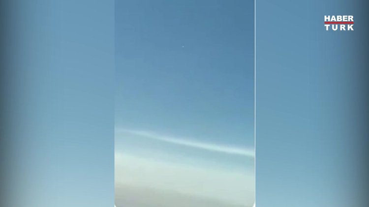 THY pilotu UFO'yu çekti!