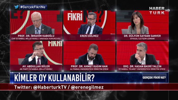 Gerçek Fikri Ne - 11 Mayıs 2019 (Karara ilişkin AK Parti ve CHP’nin savunduğu hukuki tezler neler?)