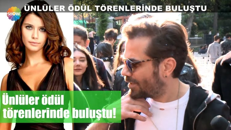 Ünlüler ödül törenlerinde buluştu!