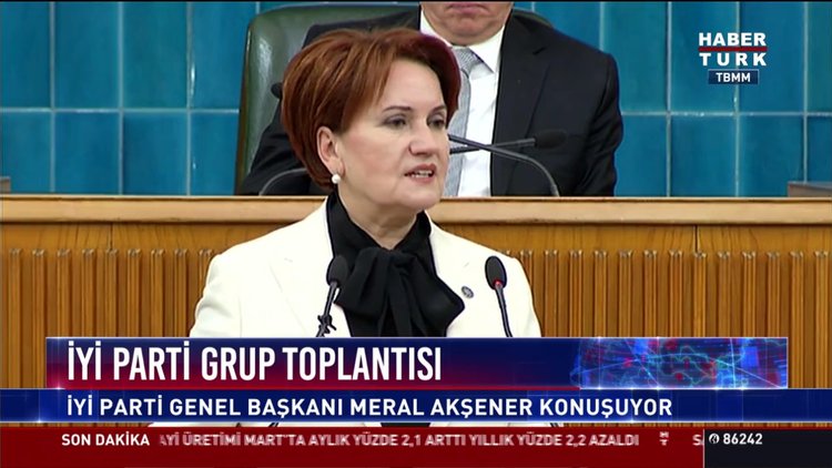 İyi Parti Genel Başkanı Meral Akşener grup toplantısında konuştu