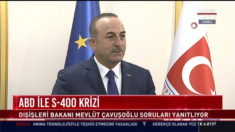 ABD ile S-400 krizi: Dışişleri Bakanı Mevlüt Çavuşoğlu soruları yanıtladı