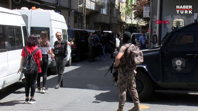 Okmeydanı'nda terör operasyonu