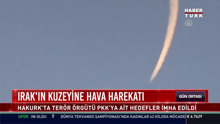 Irak'ın kuzeyine hava harekatı