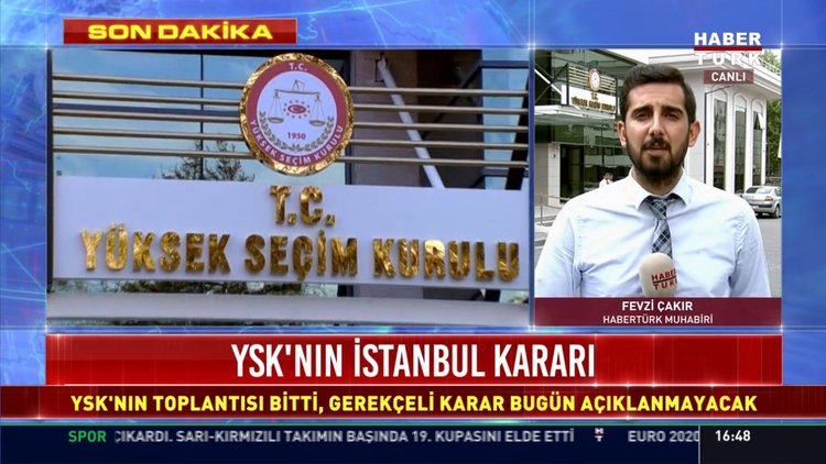 YSK'nın İstanbul kararına ilişkin gerekçeli kararı bugün açıklanmayacak