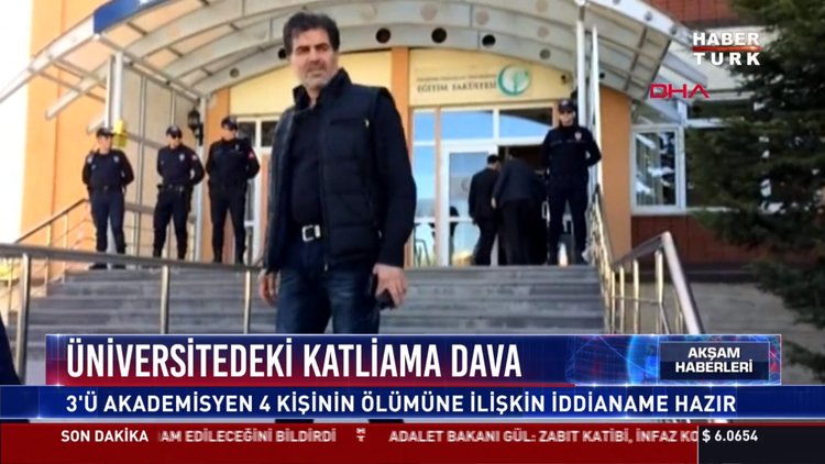 Üniversitedeki katliama dava: 3'ü akademisyen 4 kişinin ölümüne ilişkin iddianame hazır