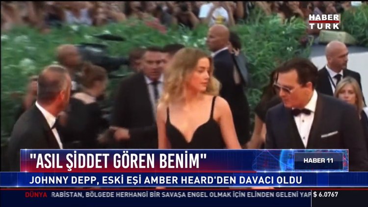 "Asıl şiddet gören benim" Johnny Depp, eski eşi Amber Heard'den davacı oldu