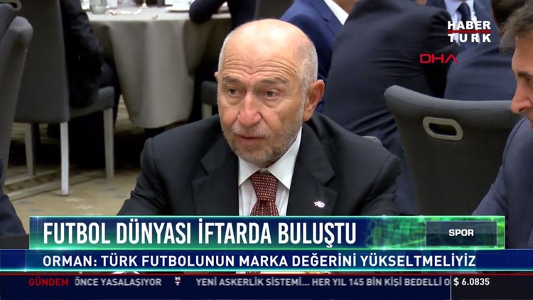Futbol dünyası iftarda buluştu: Orman: Türk futbolunun marka değerini yükseltmeliyiz