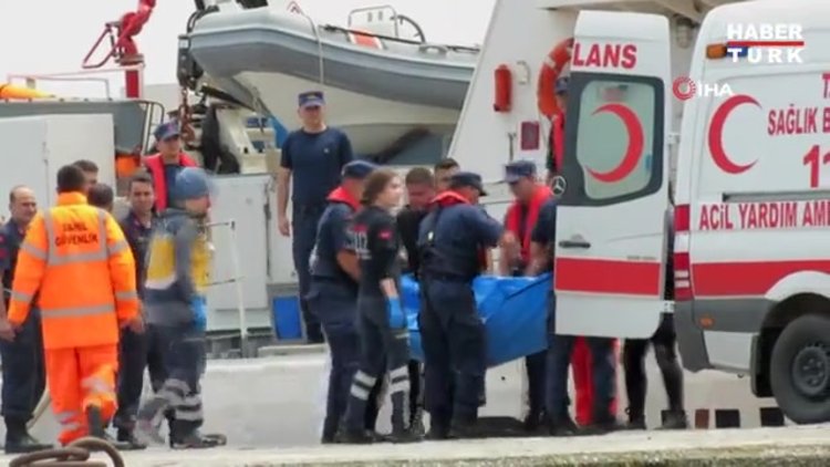 Denizde facia...Fırtına çıkınca yüzerek yardım istemeye gitti, cesedi bulundu