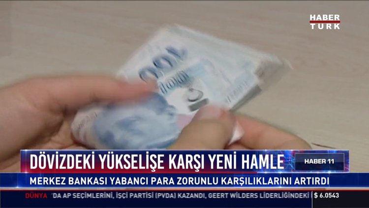 Dövizdeki yükselişe karşı yeni hamle: Merkez Bankası yabancı para zorunlu karşılıklarını artırdı