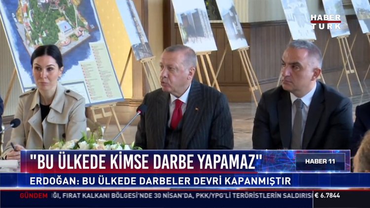 "Bu ülkede kimse darbe yapamaz": Erdoğan: Bu ülküde darbeler devri kapanmıştır
