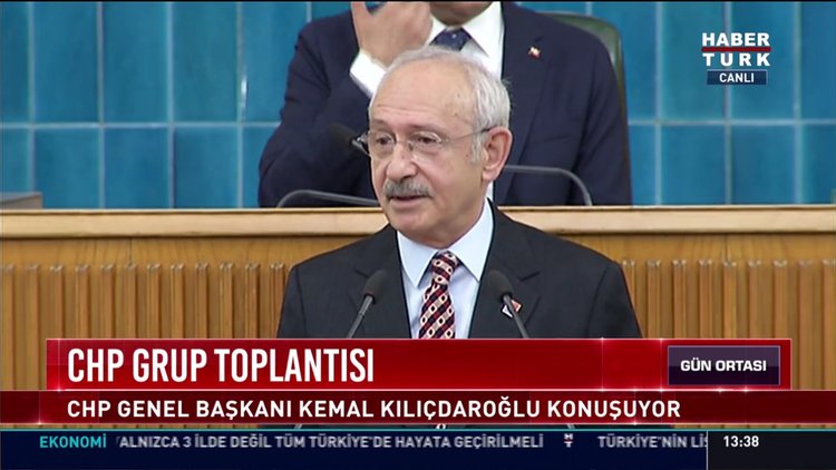 CHP Genel Başkanı Kemal Kılıçdaroğlu grup toplantısında konuştu