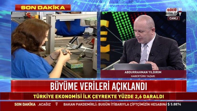Son dakika: Büyüme rakamları açıklandı