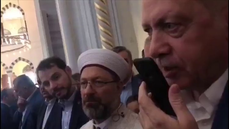 Erdoğan'dan askerlere bayram tebriği