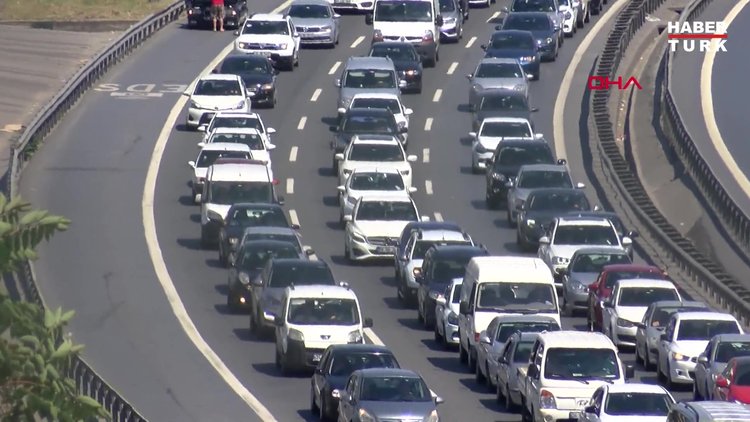 İstanbul'da bayram trafiği