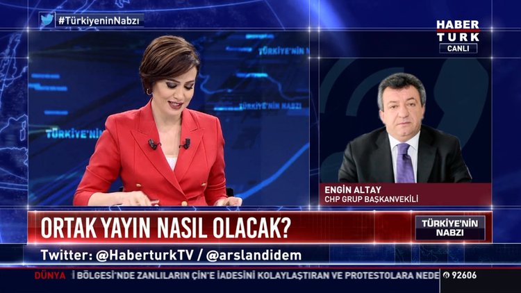 Ortak yayın nasıl olacak? Engin Altay'dan Habertürk'te açıklamalar
