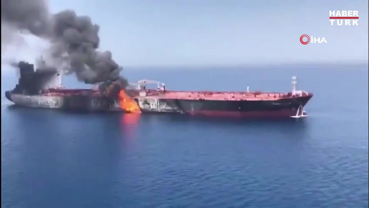 Umman Körfezi'ndeki tanker saldırıları