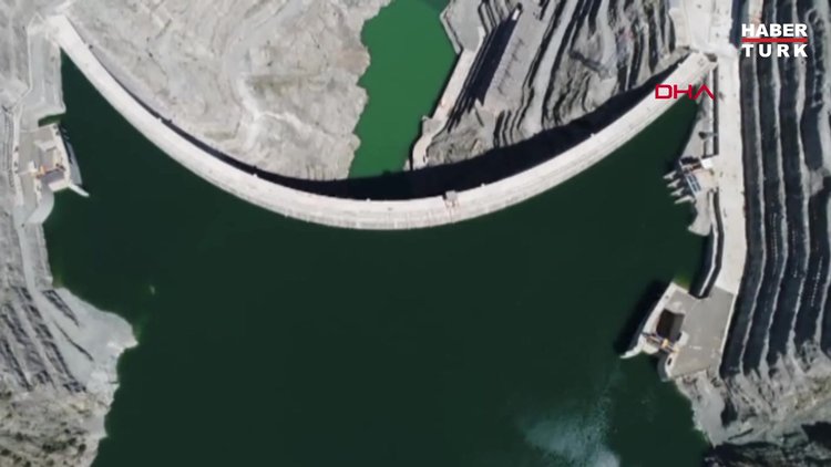 Çoruh Nehri üzerindeki barajlar, yüzde yüz dolu