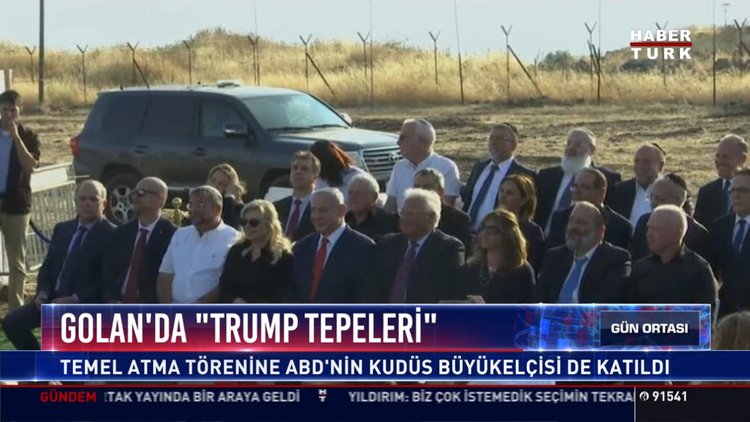 Golan'da "Trump Tepeleri"