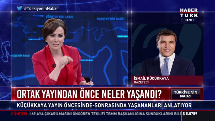 İsmail Küçükkaya, ortak yayının perde arkasını Habertürk TV'de anlattı