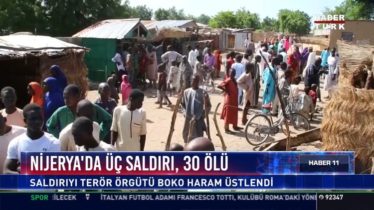 Nijerya'da üç saldırı, 30 ölü