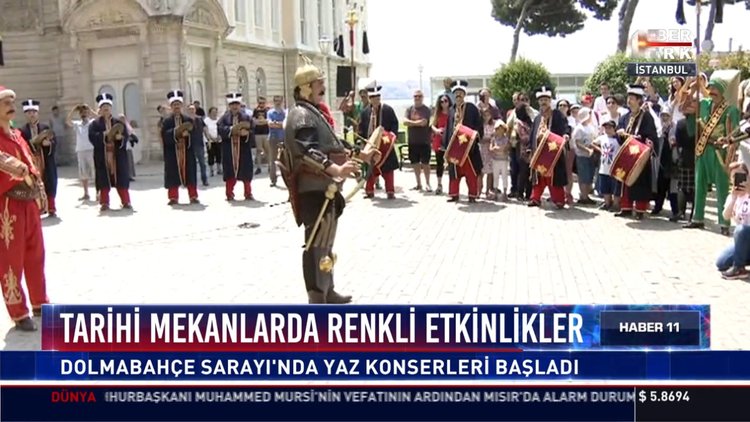 Tarihi mekanlarda renkli etkinlikler