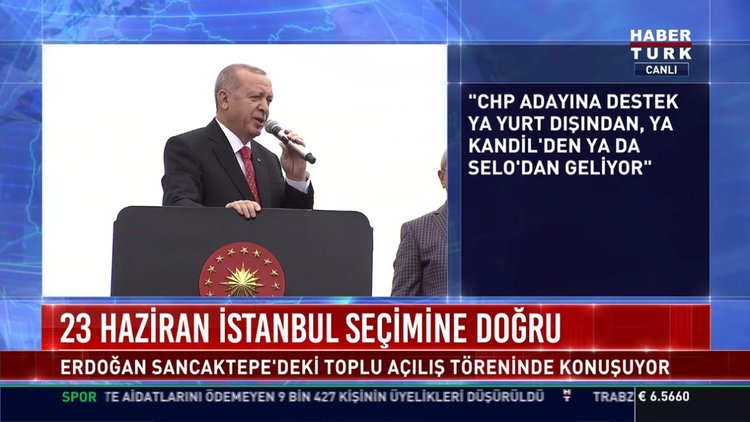 Cumhurbaşkanı Erdoğan: 45 dakika soruları konuştular
