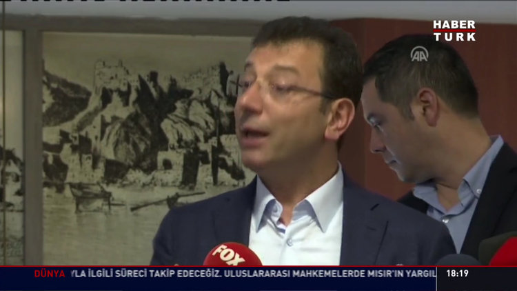 Ortak yayın öncesi görüşme tartışması