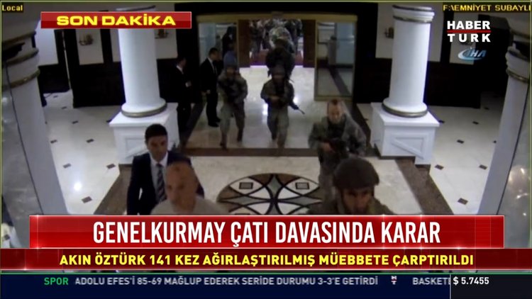 Genelkurmay çatı davasında karar