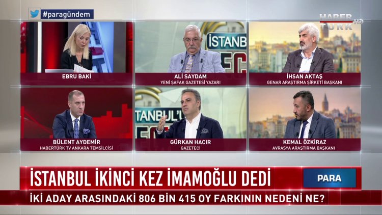 Para Gündem - 24 Haziran 2019 (İstanbul seçiminde 806 bin 415 oy farkının nedeni ne?)