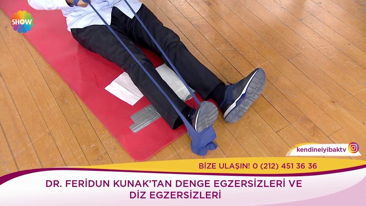 Denge ve diz egzersizleri