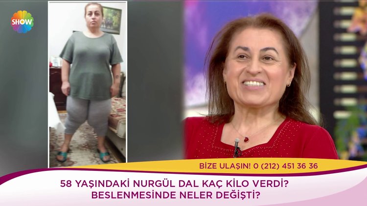 Nurgül Hanım nasıl kilo verdi?