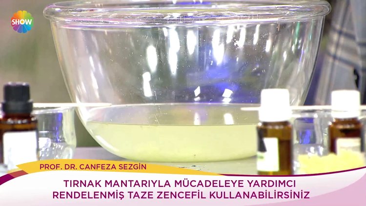 Tırnak mantarı için karışım