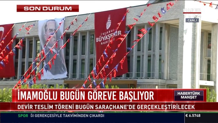 İmamoğlu bugün göreve başlıyor