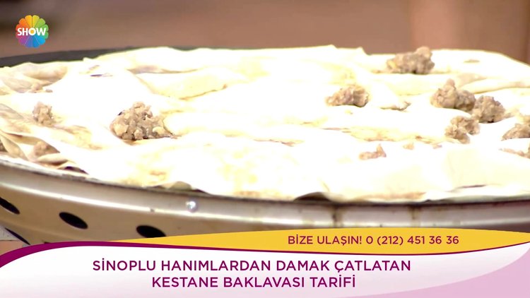 Sinop kestane baklava tarifi