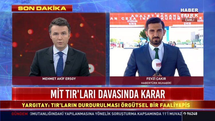 MİT TIR'ları davasında karar çıktı