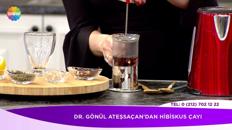 Hibiskus çayı tarifi