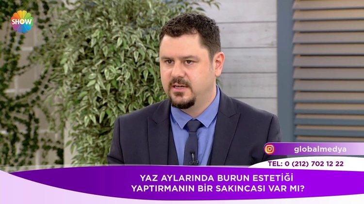 Yaz aylarında burun estetiği yaptırmak sakıncalı mı?