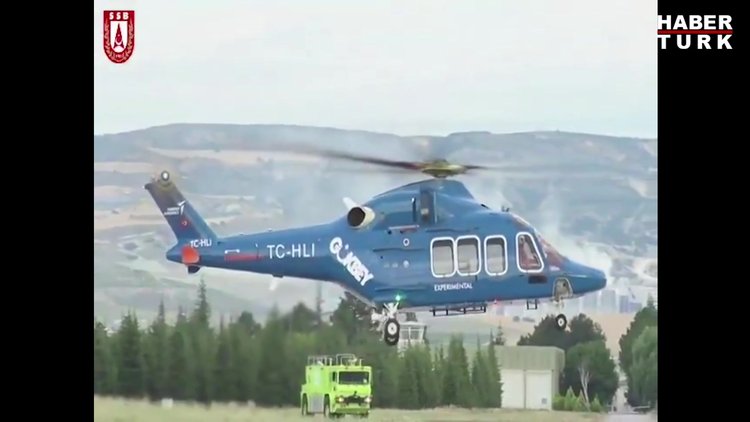 TUSAŞ tarafından yerli ve milli olarak geliştirilen GÖKBEY helikopterimiz
