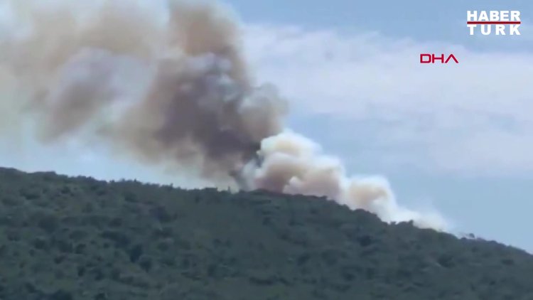 HEYBELİADA'DA YANGIN