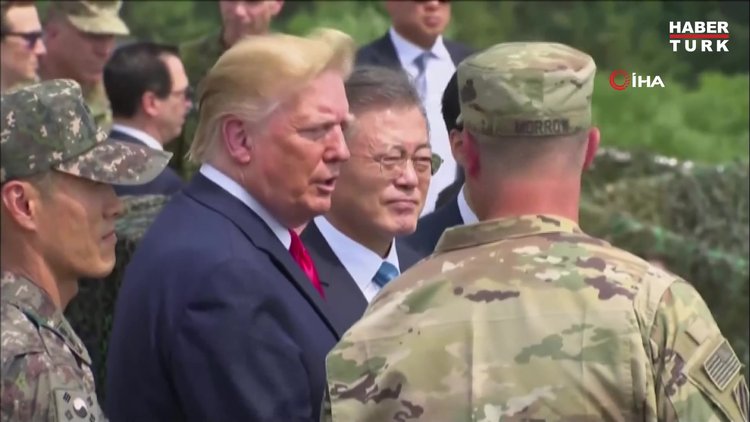 Trump, Güney Kore lideri ile görüştü