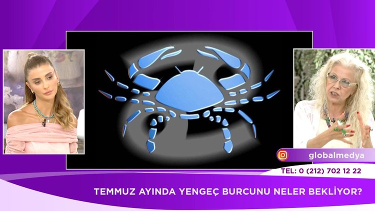 Temmuz ayında Yengeç burcunu neler bekliyor? (Astrolog Rezzan Kiraz)
