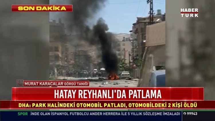 Son dakika! AA: Reyhanlı'da patlama! Ölü ve yaralılar var...