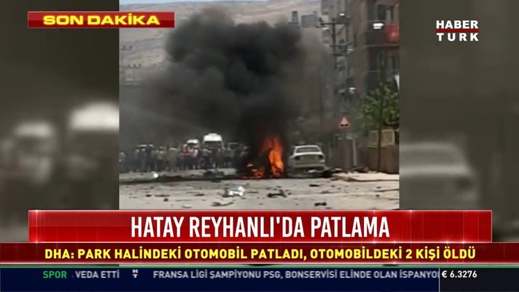 Son dakika! AA: Reyhanlı'da patlama! İşte ayrıntılar...
