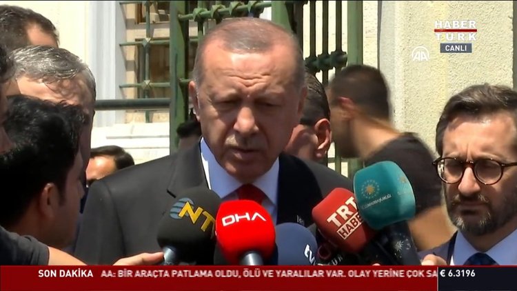 Erdoğan: Araçta bomba olduğu belli, terör bağlantısı var