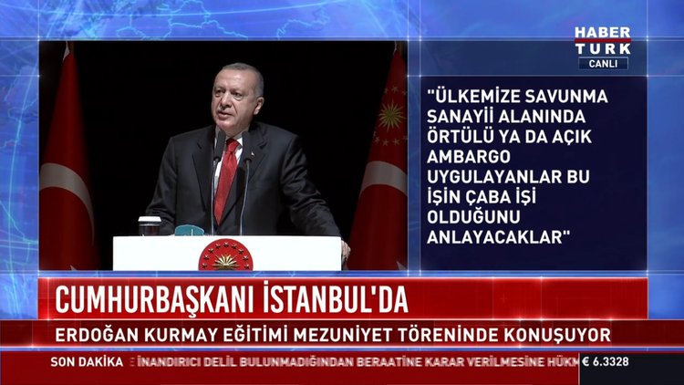 Cumhurbaşkanı Erdoğan: Savunma sanayii konusunda aşmamız gereken sorunlar var