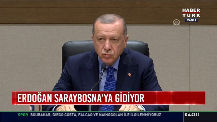 Cumhurbaşkanı Erdoğan'dan açıklamalar